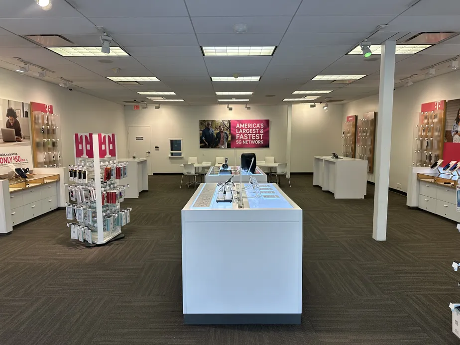 Interior photo of T-Mobile Store at Conroe Marketplace, Conroe, TX