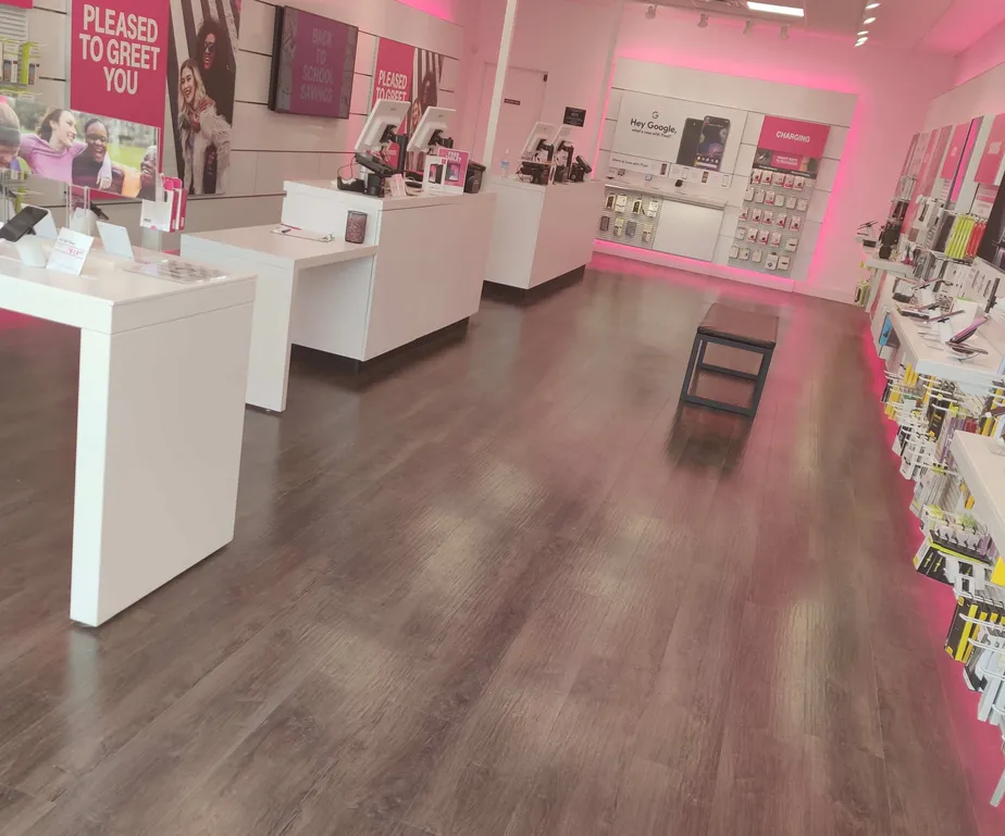 Interior photo of T-Mobile Store at Henderson Rd & Dierker Rd, Columbus, OH