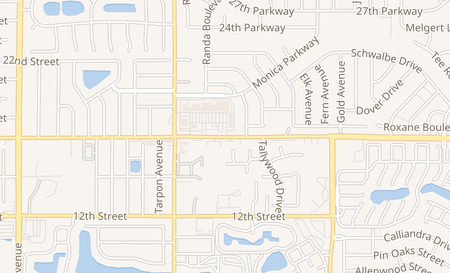map of 3351 17th Street Sarasota, FL 34235