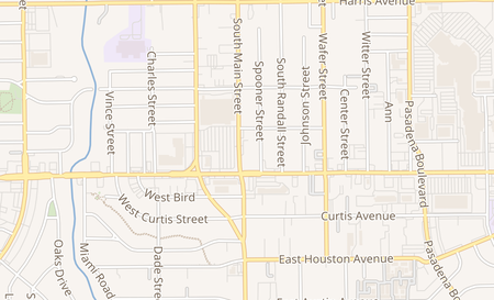 map of 1209 Main St suite 150 Pasadena, TX 77506