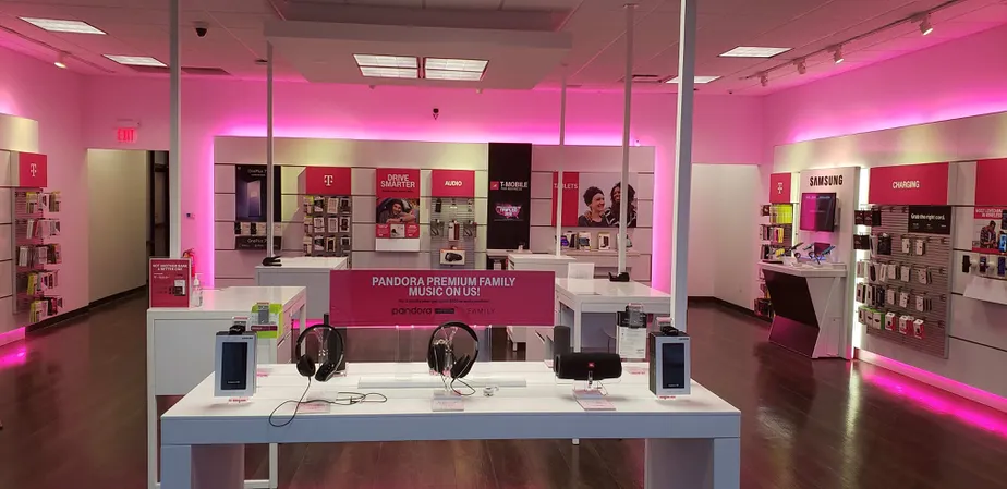 Interior photo of T-Mobile Store at 91st & Metcalf, Overland Park, KS
