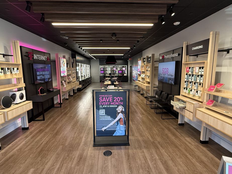 Interior photo of T-Mobile Store at Amity St & E 5th Ave, Homestead, PA