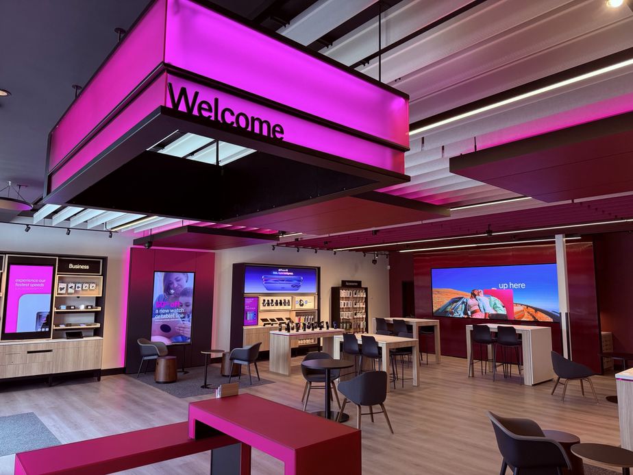 Interior photo of T-Mobile Store at Skibo Rd & Chason Ridge Dr, Fayetteville, NC