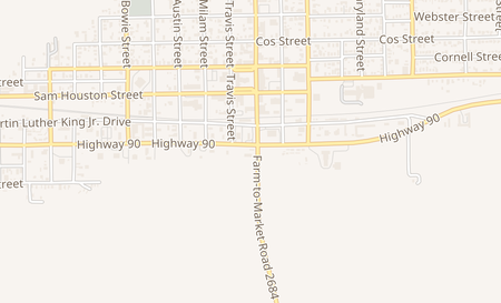 map of 1924 B Highway 90 Liberty, TX 77575