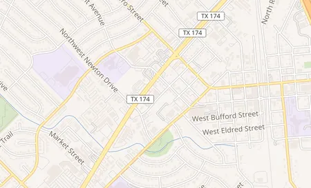 map of 251 SW Wilshire Blvd 110 Burleson, TX 76028
