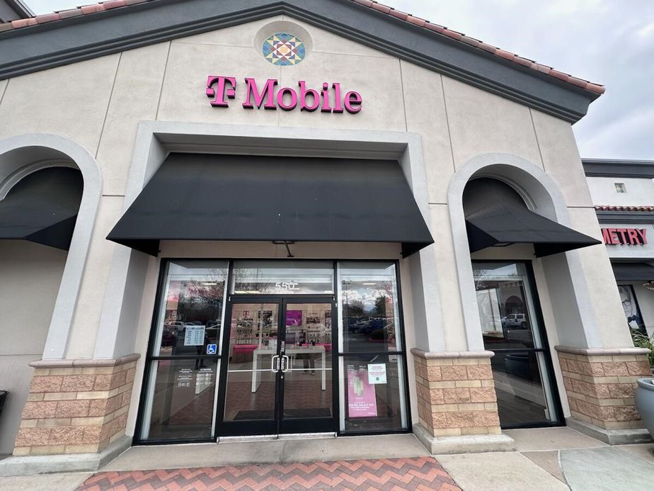 Exterior photo of T-Mobile Store at Limonite Ave & Hamner Ave, Mira Loma, CA
