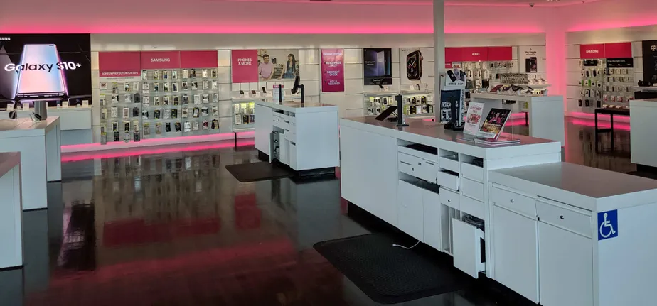 Interior photo of T-Mobile Store at N Tarrant Pkwy & I-35, Ft Worth, TX