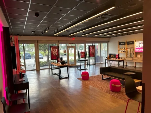 Interior photo of T-Mobile Store at State Rd 7 & Glades Rd, Boca Raton, FL