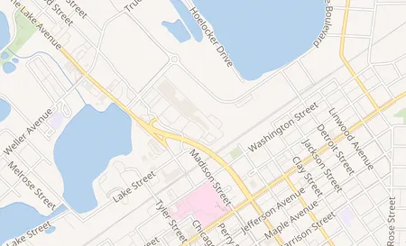map of 33 Pine Lake Ave La Porte, IN 46350