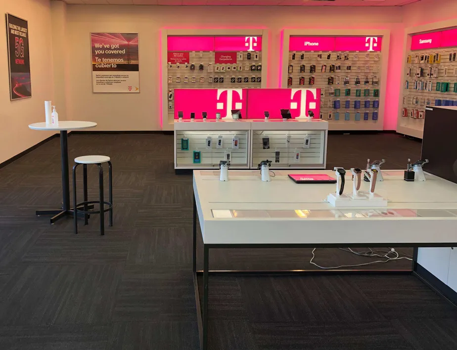 Interior photo of T-Mobile Store at N Figueroa St & S Ave 58, Los Angeles, CA
