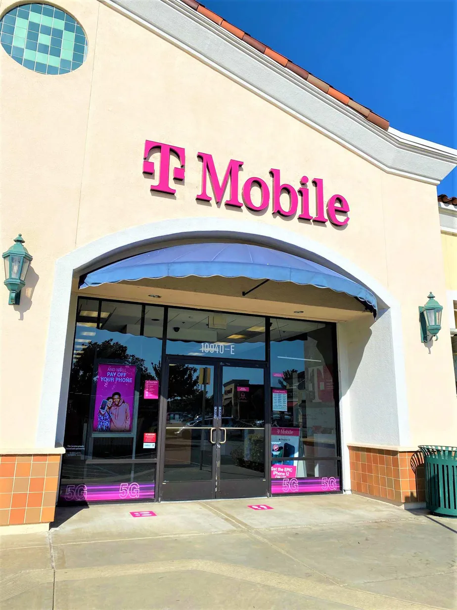 Exterior photo of T-Mobile store at Trinity Pkwy & W Eight Mile Rd, Stockton, CA