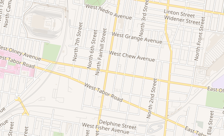 map of 5611 N 5th St Philadelphia, PA 19120