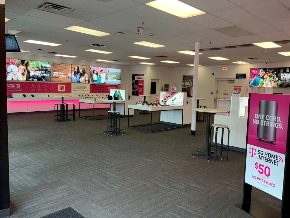 Interior photo of T-Mobile Store at N Lake St & Il 31, Aurora, IL