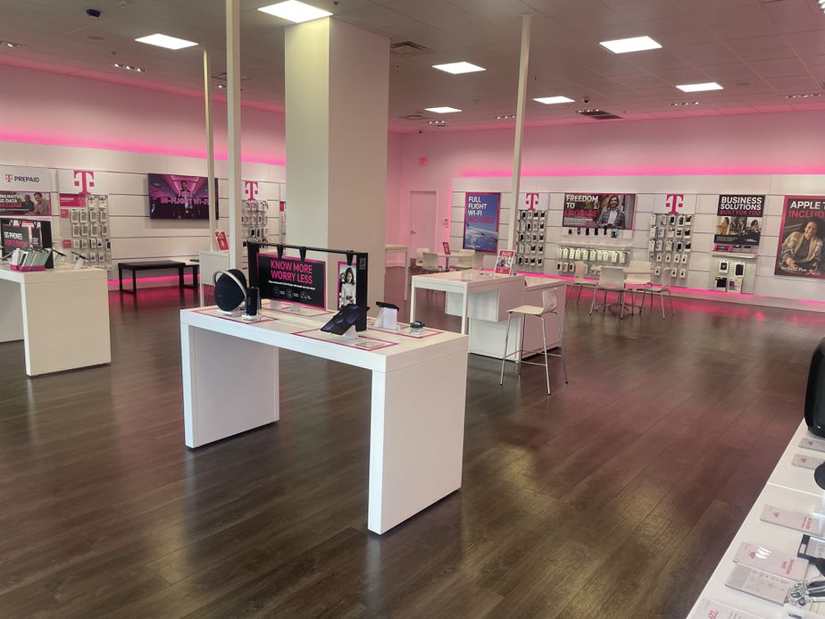 Interior photo of T-Mobile Store at Peachtree & 6th, Atlanta, GA