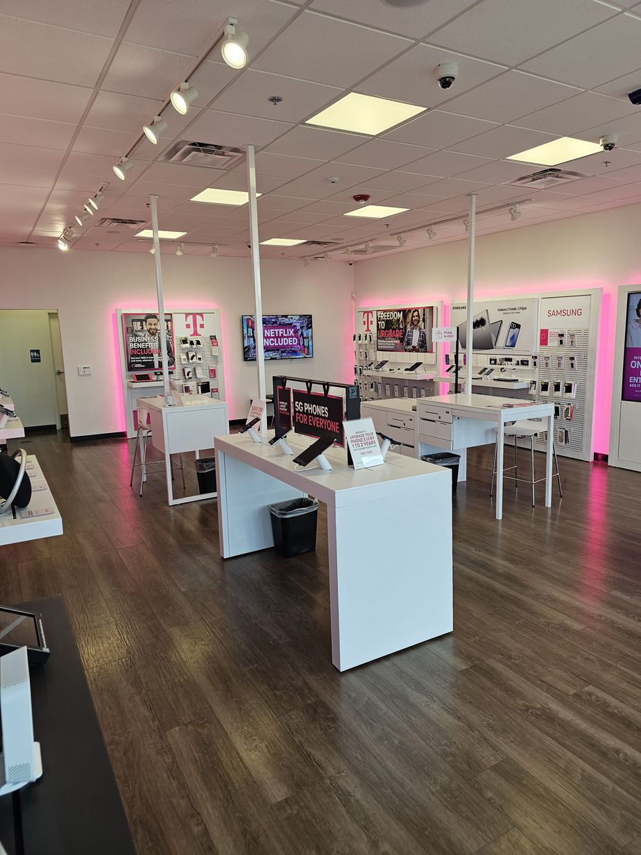Interior photo of T-Mobile Store at The Shops at Lake Havasu, Lake Havasu City, AZ