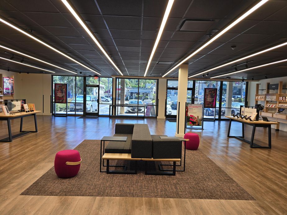 Interior photo of T-Mobile Store at Ventura Blvd & Amestoy Ave, Encino, CA