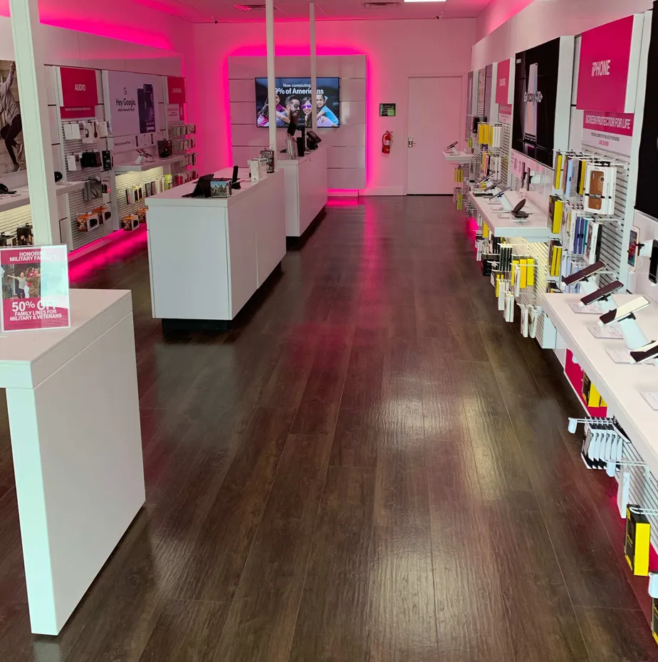 Interior photo of T-Mobile Store at S Main St & W Bandera Rd, Boerne, TX