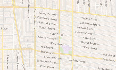 map of 7629 Pacific Blvd Huntington Park, CA 90255