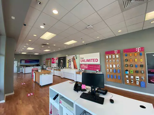 Interior photo of T-Mobile Store at Wormans Mill Rd & Shorebird St, Frederick, MD