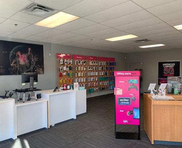 Interior photo of T-Mobile Store at Cassopolis St & E Bristol St, Elkhart, IN