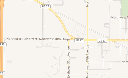 map of 2999 NW 10th St Ocala, FL 34475