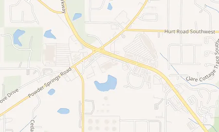 map of 2667 Powder Springs Road 106 Marietta, GA 30064