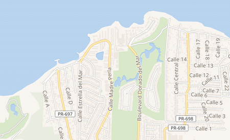map of Ave. West Main 501, carr 167 int carr.#2 Bo. Hato Tejas Bayamon, PR 00961