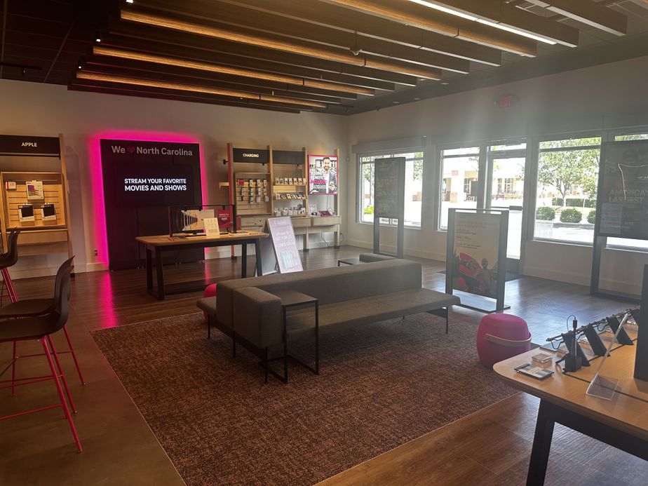 Interior photo of T-Mobile Store at Whitehall Commons, Charlotte, NC