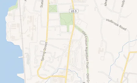 map of 152 South Highland Ave B Ossining, NY 10562