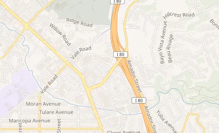 map of 105 San Pablo Towne Ctr 4 San Pablo, CA 94806