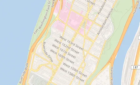 map of 3897 Broadway New York, NY 10032