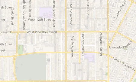 map of 1410 S. Vermont Ave Los Angeles, CA 90006