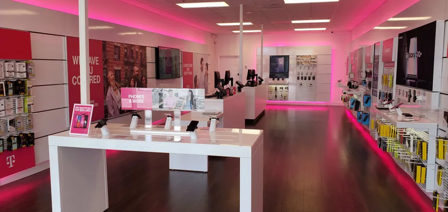 Interior photo of T-Mobile Store at Refugee Rd & Pickerington Rd, Pickerington, OH