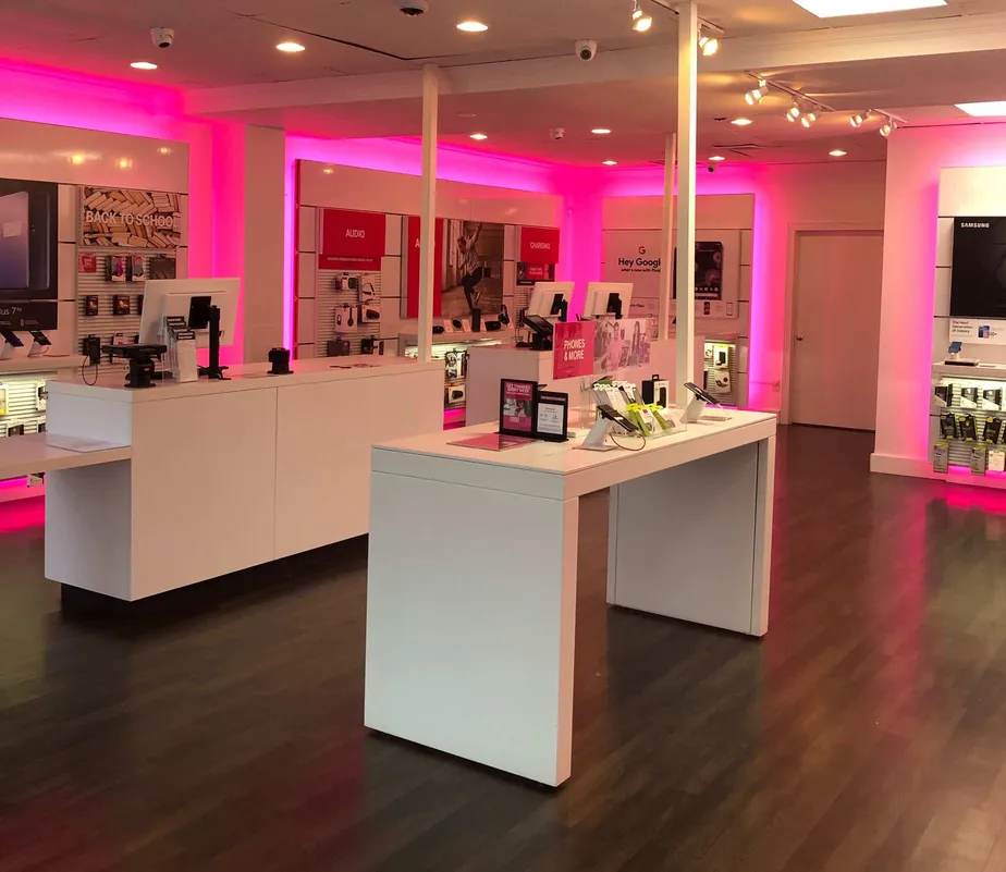 Interior photo of T-Mobile Store at Main St & Edgewood Ave, Watertown, CT
