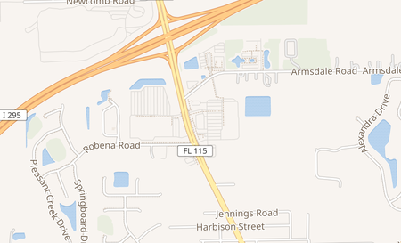 map of 12123 Lem Turner Rd Unit 6 Jacksonville, FL 32218