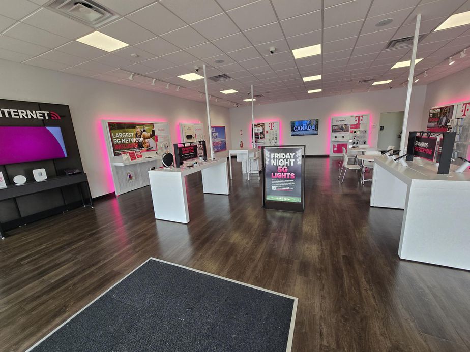 Interior photo of T-Mobile Store at Glenmont Plaza, Glenmont, NY