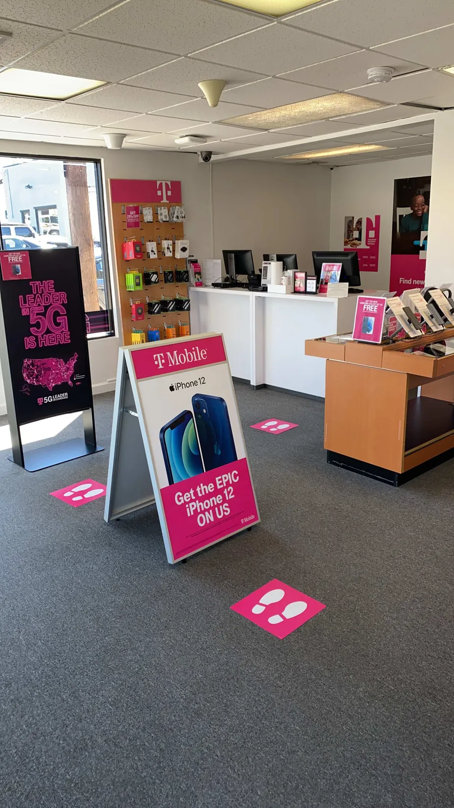 Interior photo of T-Mobile Store at Yonkers Ave & Dunwoodie St, Yonkers, NY