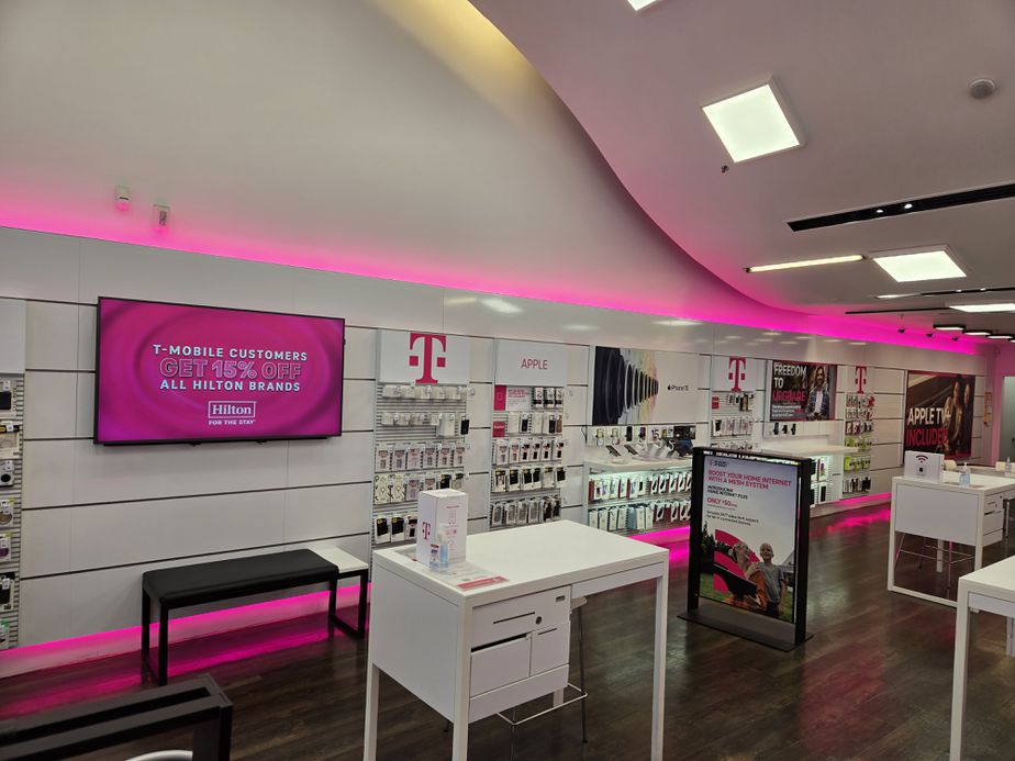 Interior photo of T-Mobile Store at 34th & 6th, New York, NY