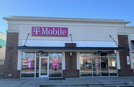 Exterior photo of T-Mobile Store at Hampton Pointe, Hillsborough, NC