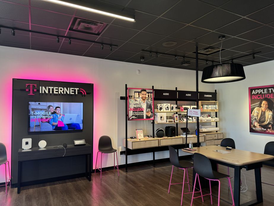 Interior photo of T-Mobile Store at Shawnee Mission Pkwy & Lackman, Shawnee, KS