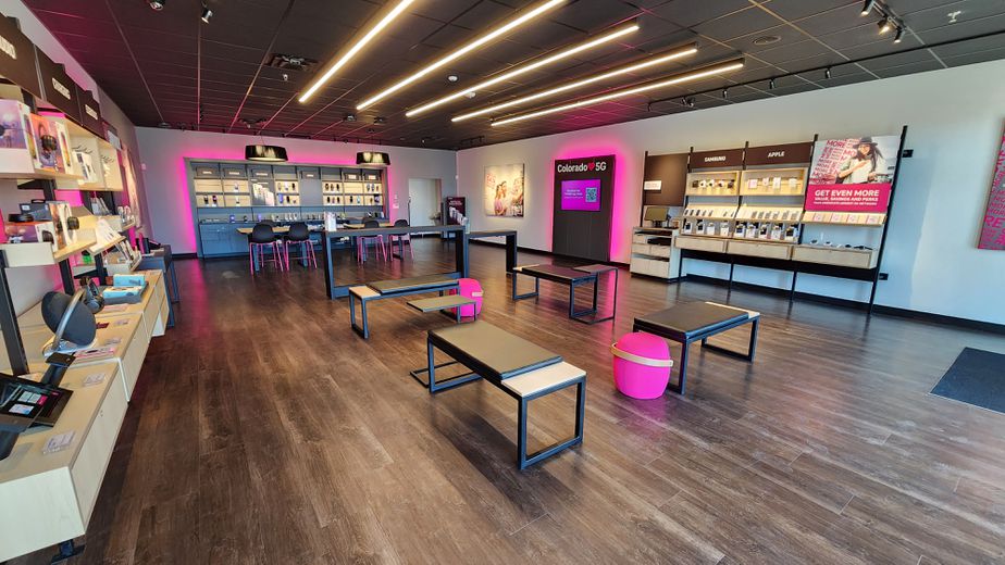 Interior photo of T-Mobile Store at Patterson & Market, Grand Junction, CO