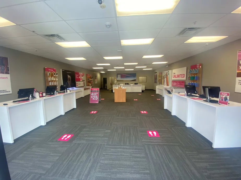 Interior photo of T-Mobile Store at Bill Gardner Pkwy & Frances Ward Dr, Locust Grove, GA