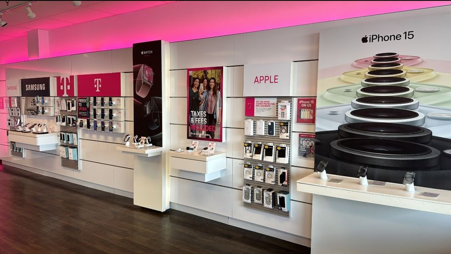 Interior photo of T-Mobile Store at Cottage Grove Plaza, Cottage Grove, MN