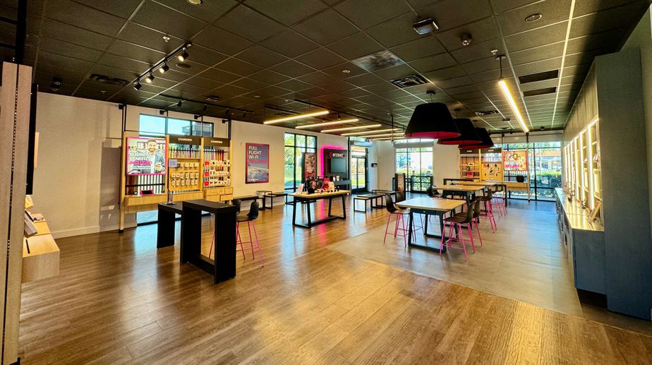 Interior photo of T-Mobile Store at Clovis & Shaw, Clovis, CA
