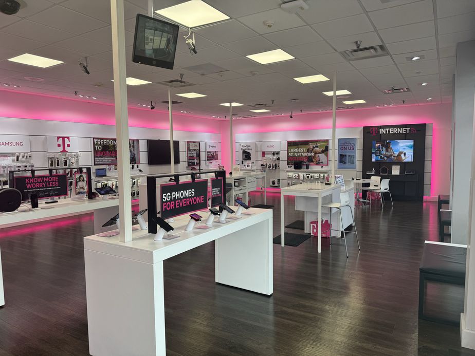 Interior photo of T-Mobile Store at Newnan Pavilion, Newnan, GA