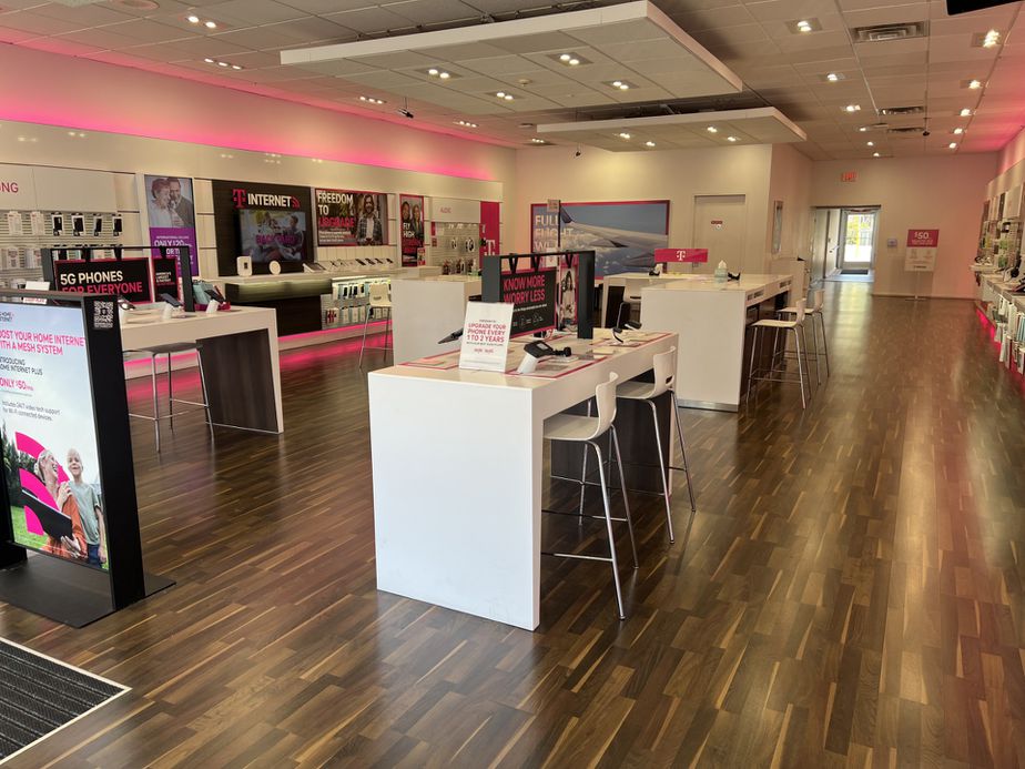 Interior photo of T-Mobile Store at Ventura Blvd & Vantage, Studio City, CA