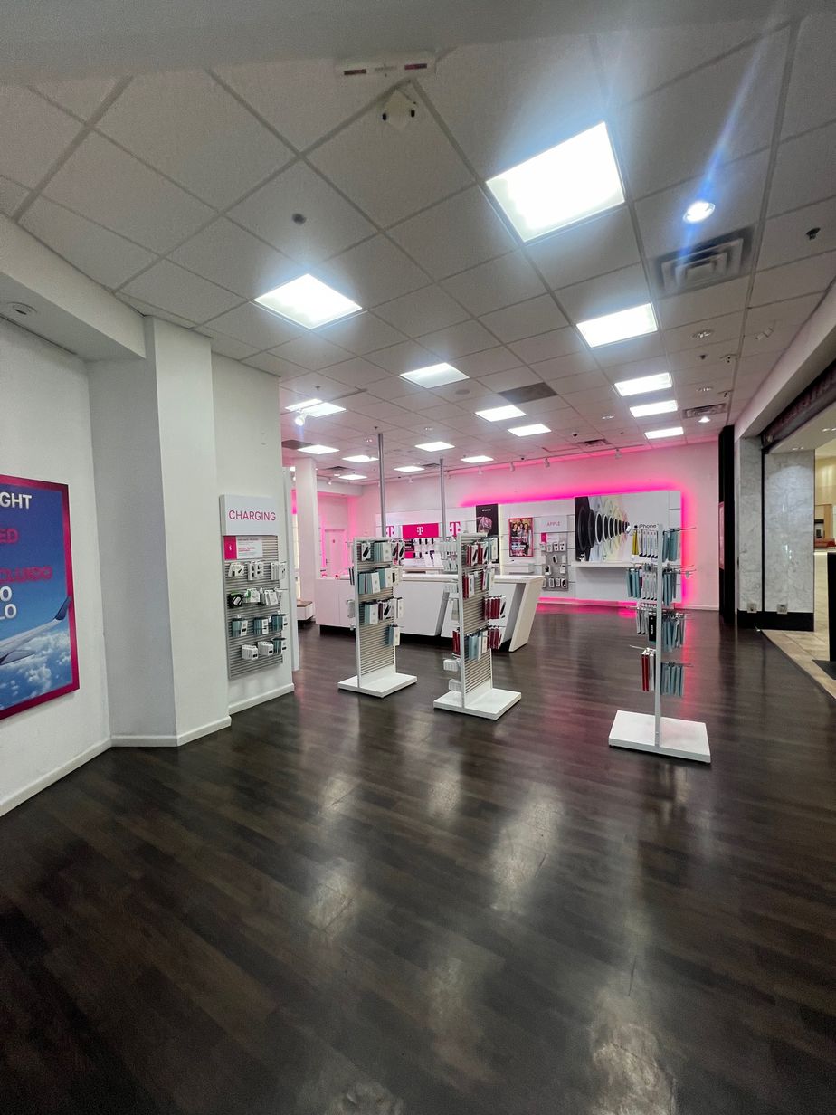 Interior photo of T-Mobile Store at Desert Sky Mall, Phoenix, AZ