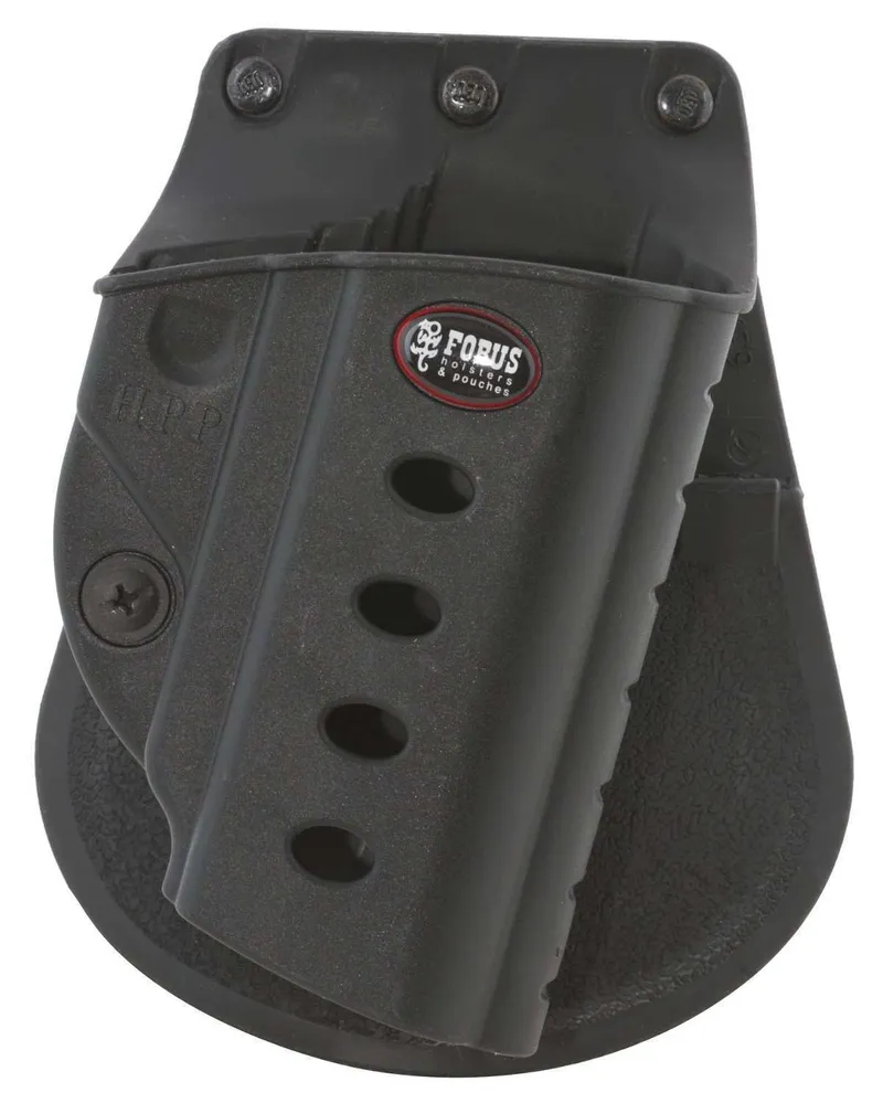 Fobus Evolution Paddle Holster Hi-Point .380, .40, .45, 9mm / Ruger American 9mm Compact, American Pistol .45 Full, American Pistol 9mm & .40 Full, P94, P95, P97 (with or without rail), SR45 HPP - Fobus