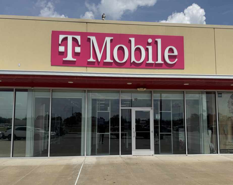 Exterior photo of T-Mobile Store at Fm 1960 & Treaschwig Rd, Houston, TX