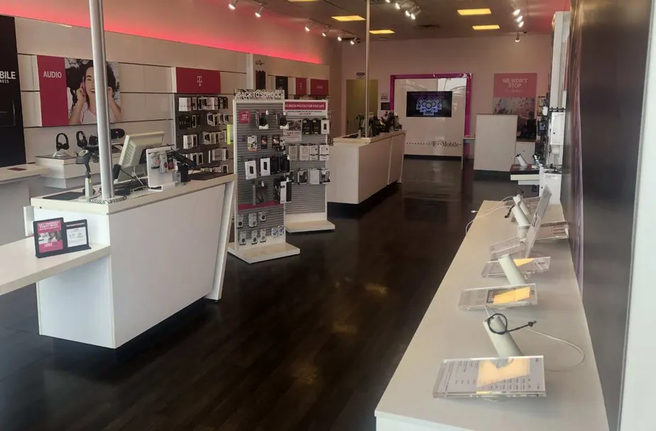Interior photo of T-Mobile Store at Call Field & Rhea Rd, Wichita Falls, TX